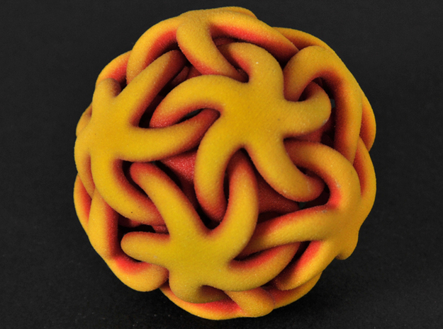 Starfish Orgy yellow 47mm in Full Color Sandstone