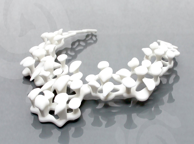 Collana Ciottoli in White Natural Versatile Plastic