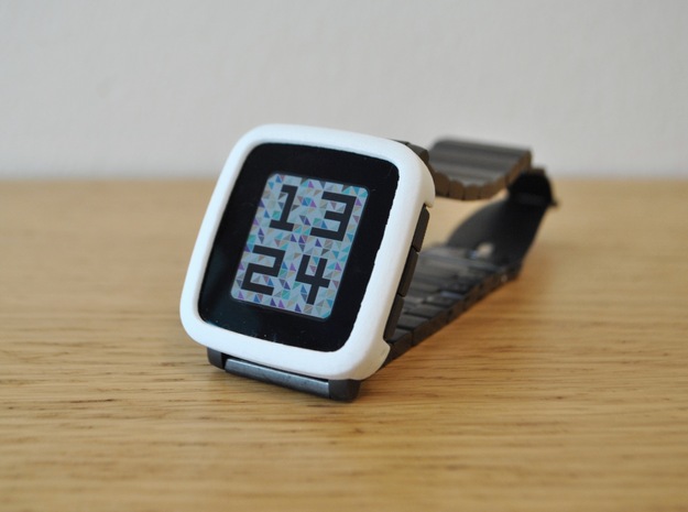 Pebble Time Steel Bumper Cover