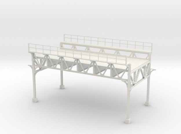 OLD MARKET ST ELEVATED HO scale  in White Natural Versatile Plastic