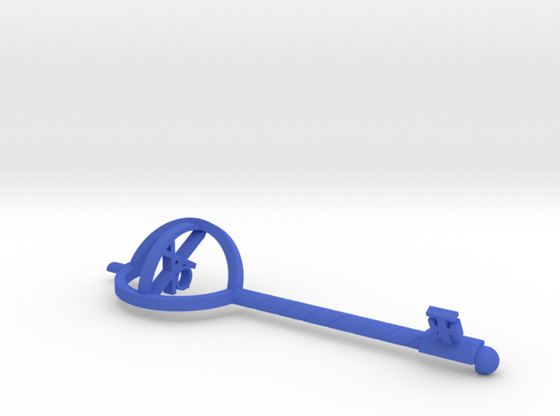 Key Of Truth in Blue Processed Versatile Plastic