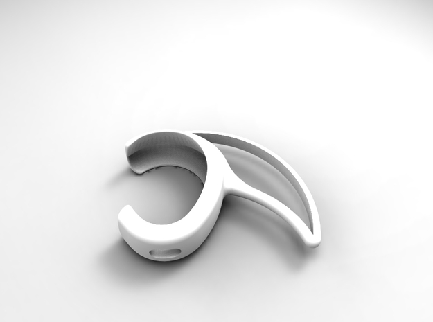 Ear pod attachment for sports in Tan Fine Detail Plastic