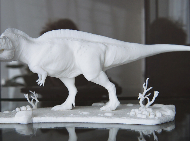Desert Pedestal for miniatures in White Natural Versatile Plastic