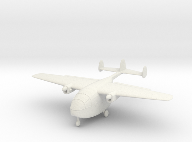 1/144 Miles Aerovan in White Natural Versatile Plastic