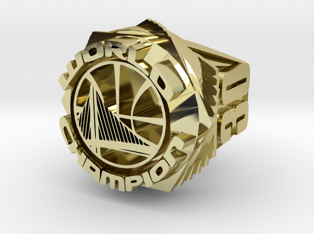 Curry Championship Ring  in 18k Gold