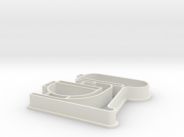 5" Kitchenaid Cookie Cutter by OCDservicesph in White Natural Versatile Plastic