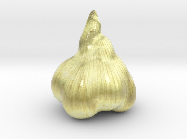 The Garlic-mini in Glossy Full Color Sandstone