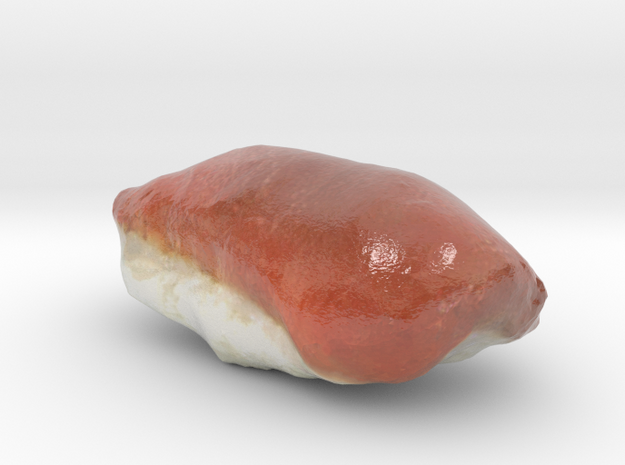 The Sushi of Tuna-mini in Glossy Full Color Sandstone