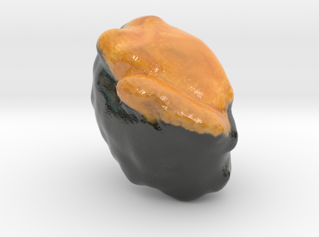 The Sushi of Sea Urchin-mini in Glossy Full Color Sandstone