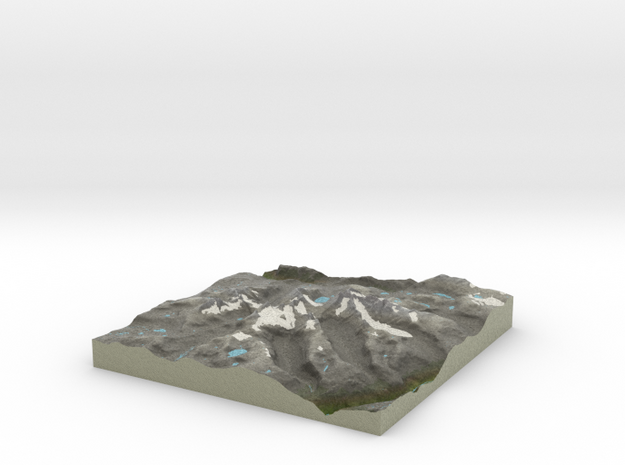 Terrafab generated model Thu Mar 31 2016 21:00:38  in Full Color Sandstone