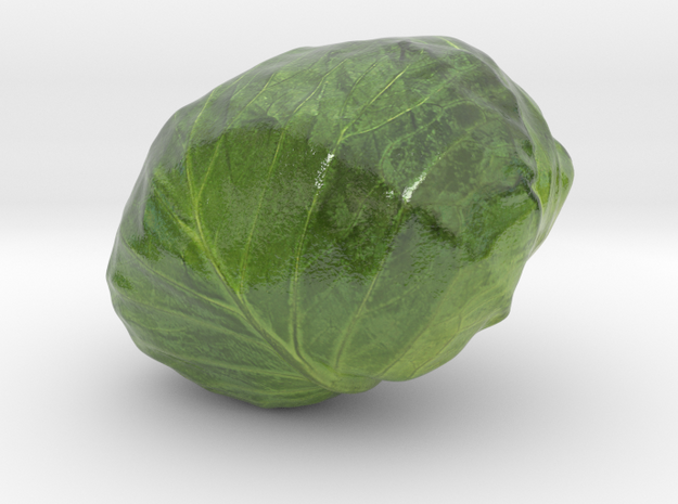 The Cabbage-2-mini in Glossy Full Color Sandstone