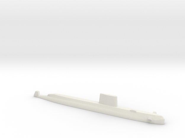 USS Nautilus (SSN-571), 1/1800 in White Natural Versatile Plastic