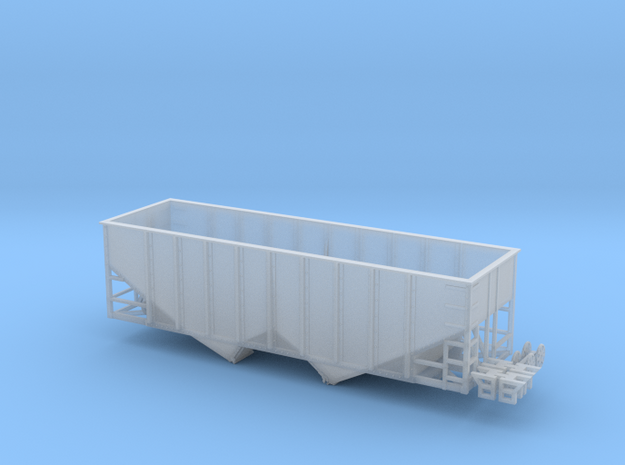 TT Scale 2 Bay Hopper 8 Panel (V2) in Tan Fine Detail Plastic