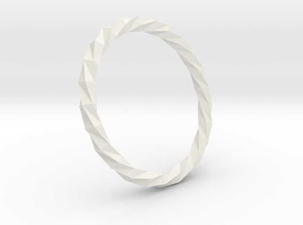 Twistium - Bracelet P=200mm in White Natural Versatile Plastic