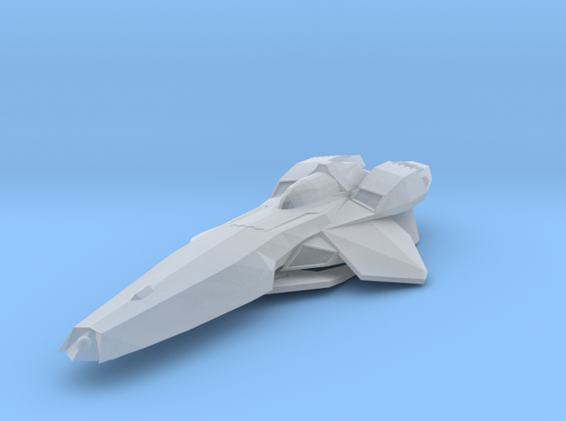 StealthStar (Battlestar Galactica) HiRez, 1/350 in Tan Fine Detail Plastic