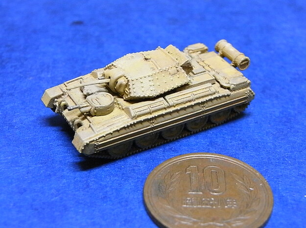 1/144 Cruiser Tank CRUSADER MkI / II in Smooth Fine Detail Plastic