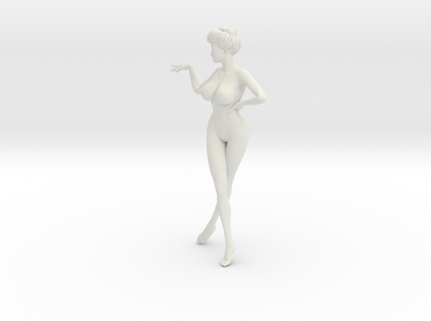  1/9 Elegant lady 018 in White Natural Versatile Plastic