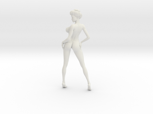 1/9 Elegant lady 010 in White Natural Versatile Plastic