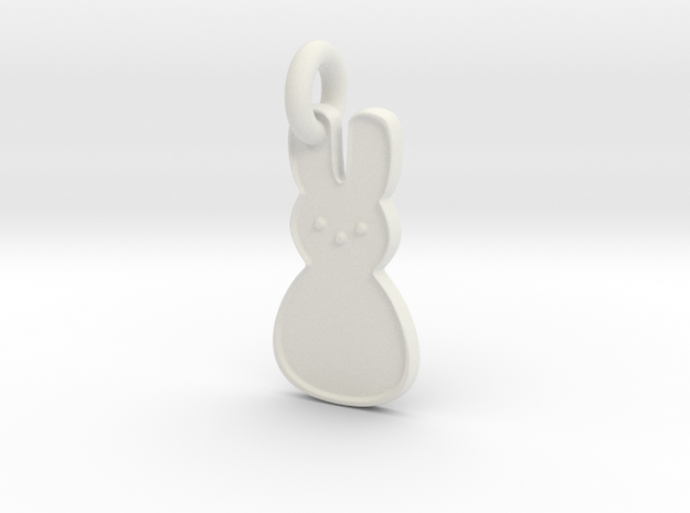 Peep Pendant in White Natural Versatile Plastic