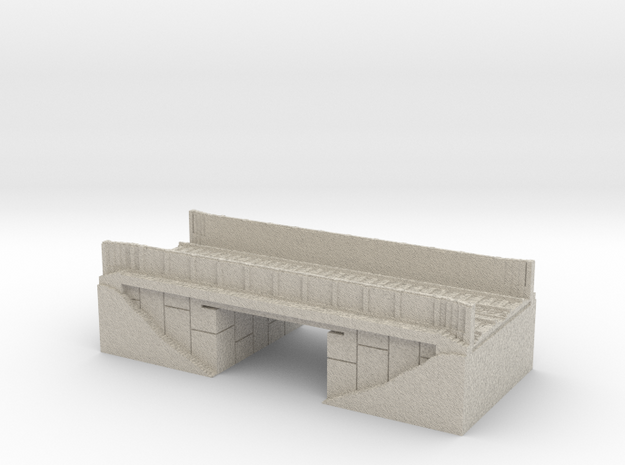 16 Bit Train Bridge in Natural Sandstone