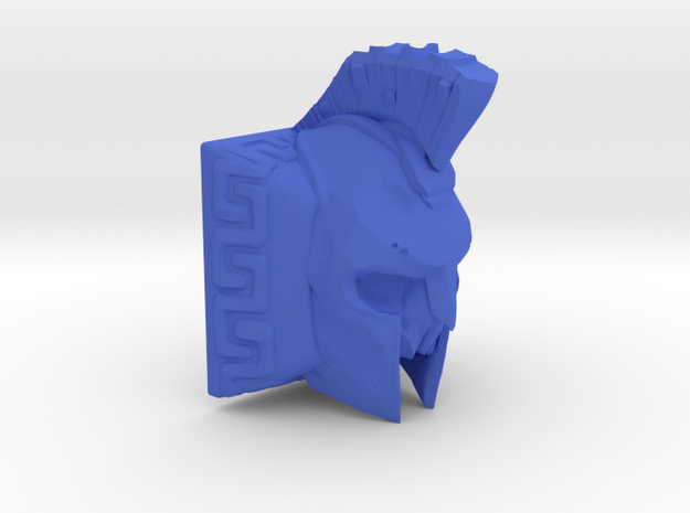 Spartan Ghost Keycap (Topre DSA) in Blue Processed Versatile Plastic