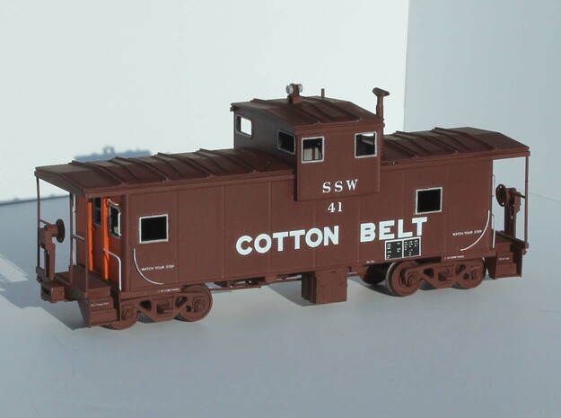 Caboose SSW Battery Box in Tan Fine Detail Plastic