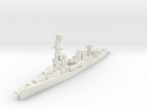 Pensacola class cruiser 1/1800 in White Natural Versatile Plastic