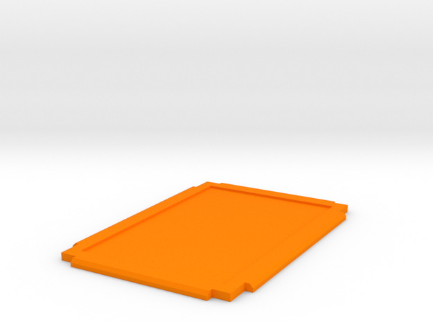 Damage Deck Lid in Orange Processed Versatile Plastic