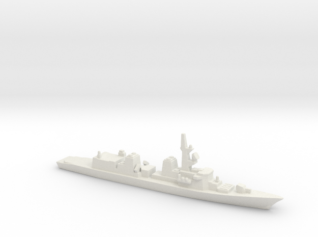 Takanami-class destroyer, 1/3000 in White Natural Versatile Plastic