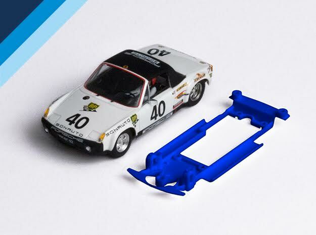 1/32 SRC Porsche 914/6 Chassis for Slot.it SW pod in White Natural Versatile Plastic