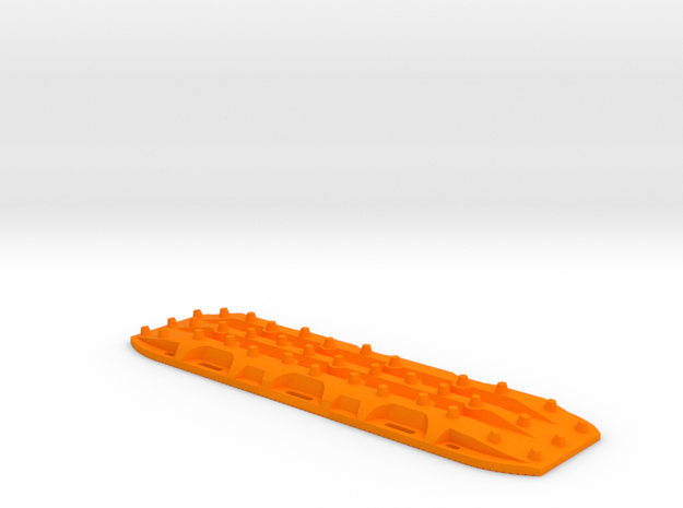1/10 Scale Recovery board  in Orange Processed Versatile Plastic