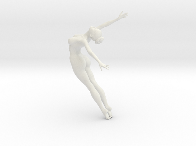  1/18 Nude Dancers 008 in White Natural Versatile Plastic