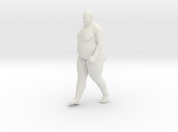1/20 Fat Man 005 in White Natural Versatile Plastic