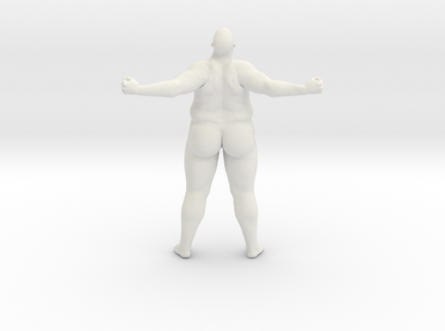 1/20 Fat Man 015 in White Natural Versatile Plastic