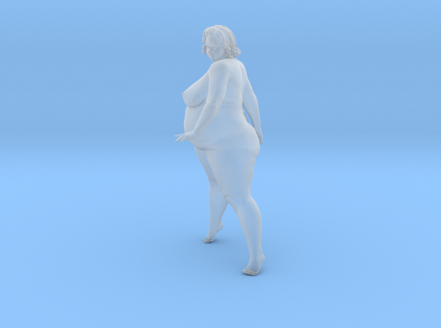 1/32 Fat Woman 002 in Tan Fine Detail Plastic