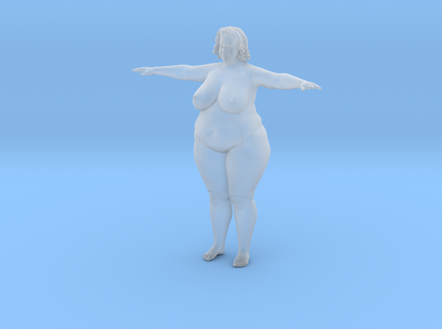 1/32 Fat Woman 016 in Tan Fine Detail Plastic