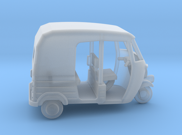 Auto Rickshaw / Tuk Tuk, OO-Scale 1:76 in Tan Fine Detail Plastic