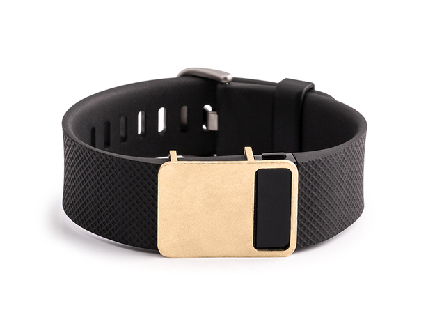 Rasa slide for Fitbit Charge & HR in Natural Brass
