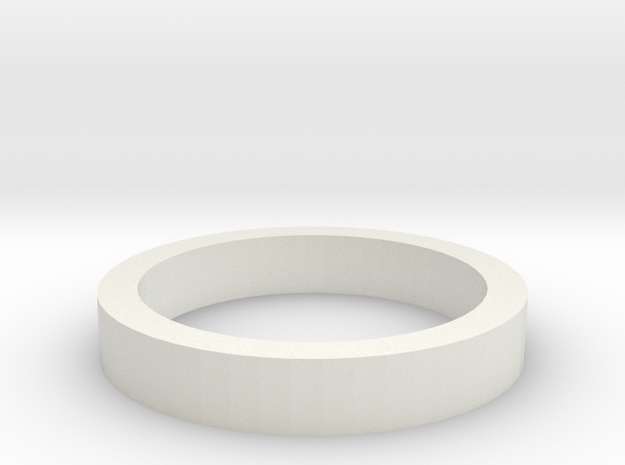 Arm retaining collar for Gondola in White Natural Versatile Plastic