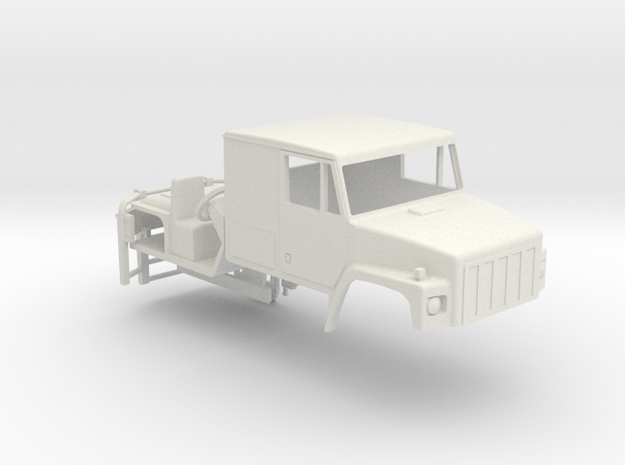 1/25 International SF 2670 Series Cab with Interio in White Natural Versatile Plastic