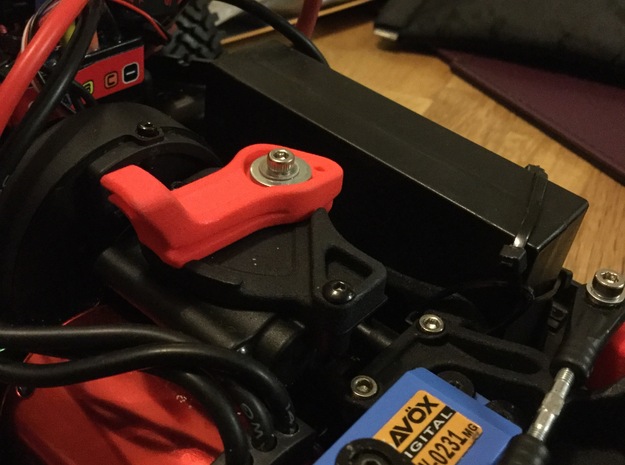 Vaterra Twin Hammers Manual Gear Change Lever in Black Natural Versatile Plastic