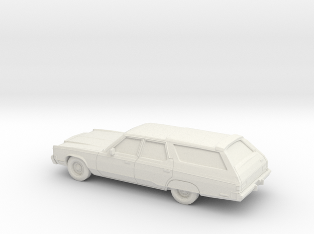 1/87 1977 Chrysler Town & Country Wagon in White Natural Versatile Plastic