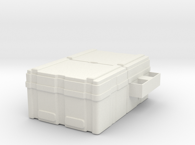 Powerloader crate 1:18 scale in White Natural Versatile Plastic