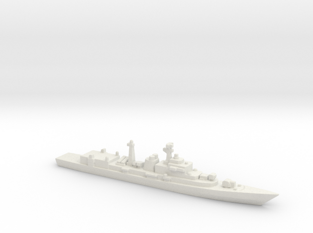  Type 052 Destroyer, 1/3000 in White Natural Versatile Plastic