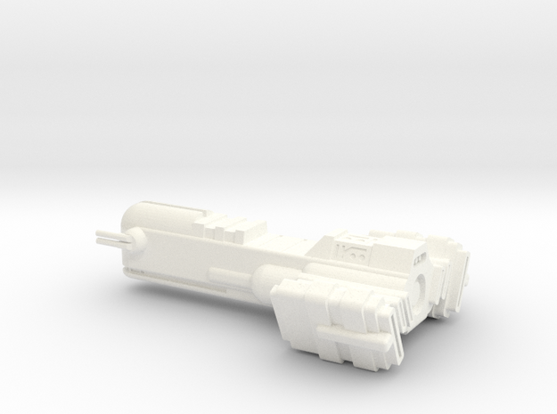 Blockade Runner Large in White Processed Versatile Plastic