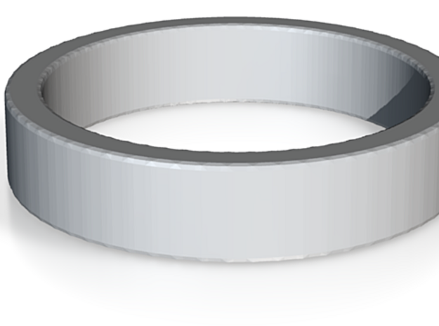 Basic Ring US11 in Tan Fine Detail Plastic