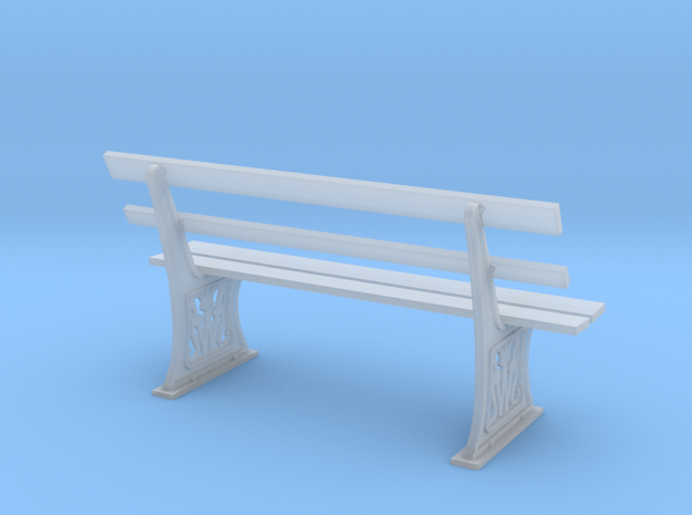 GWR Bench 7mm scale O gauge in Smooth Fine Detail Plastic