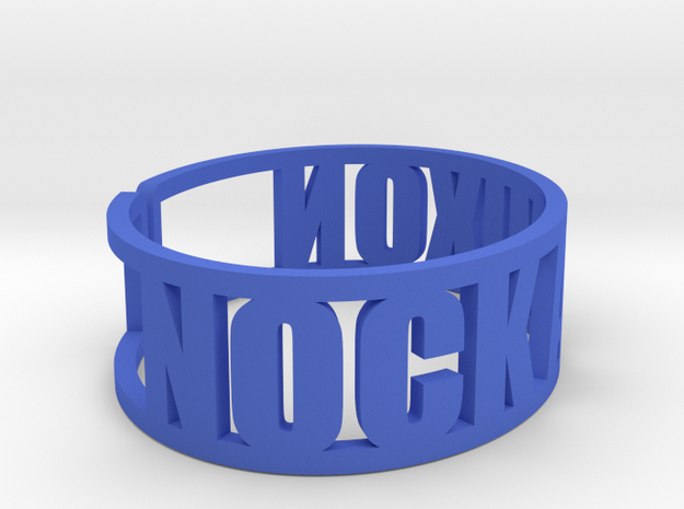 Nock A Mixon Cuff in Blue Processed Versatile Plastic