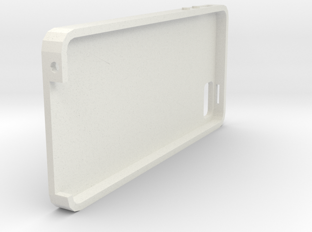 iPhone 5S Simple Case in White Natural Versatile Plastic