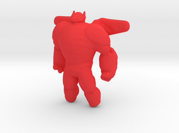 Baymax - Big Hero 6 in Red Processed Versatile Plastic